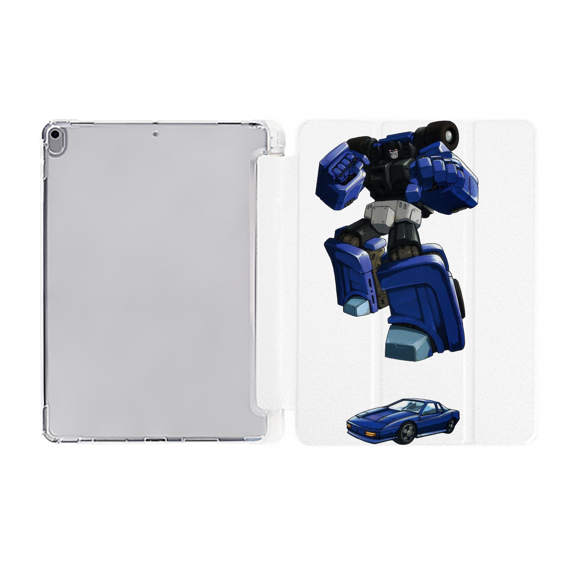 （画像用）  IPad ケース ペン収納付き 三つ折りスタンド PUレザー×シリコン 対応機種9.5/10.5/10.9インチ